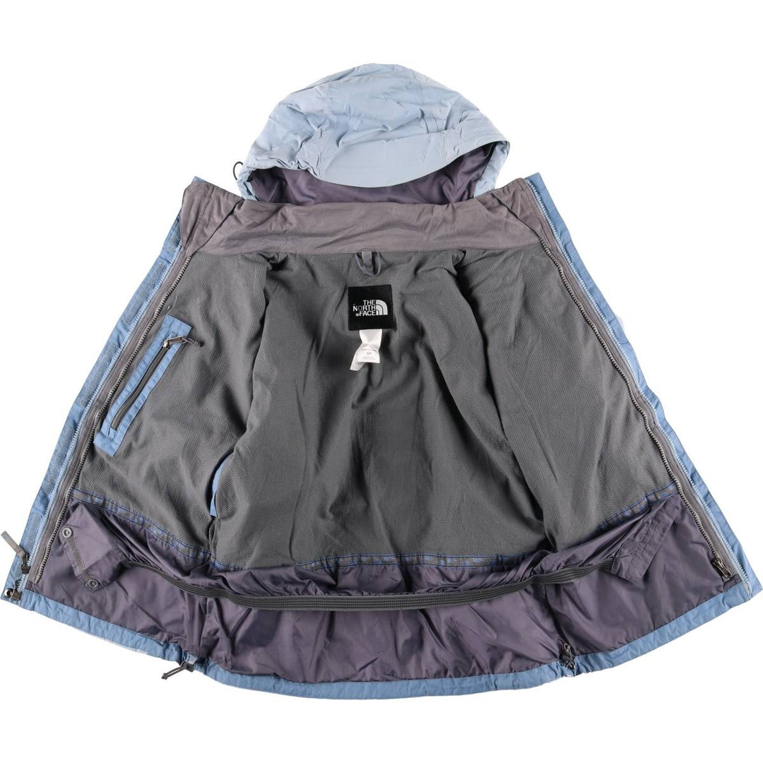 The North Face Hyvent Mountain Jacket, Women's Size Small Nylon Blue type light blue Vintage Second Hand