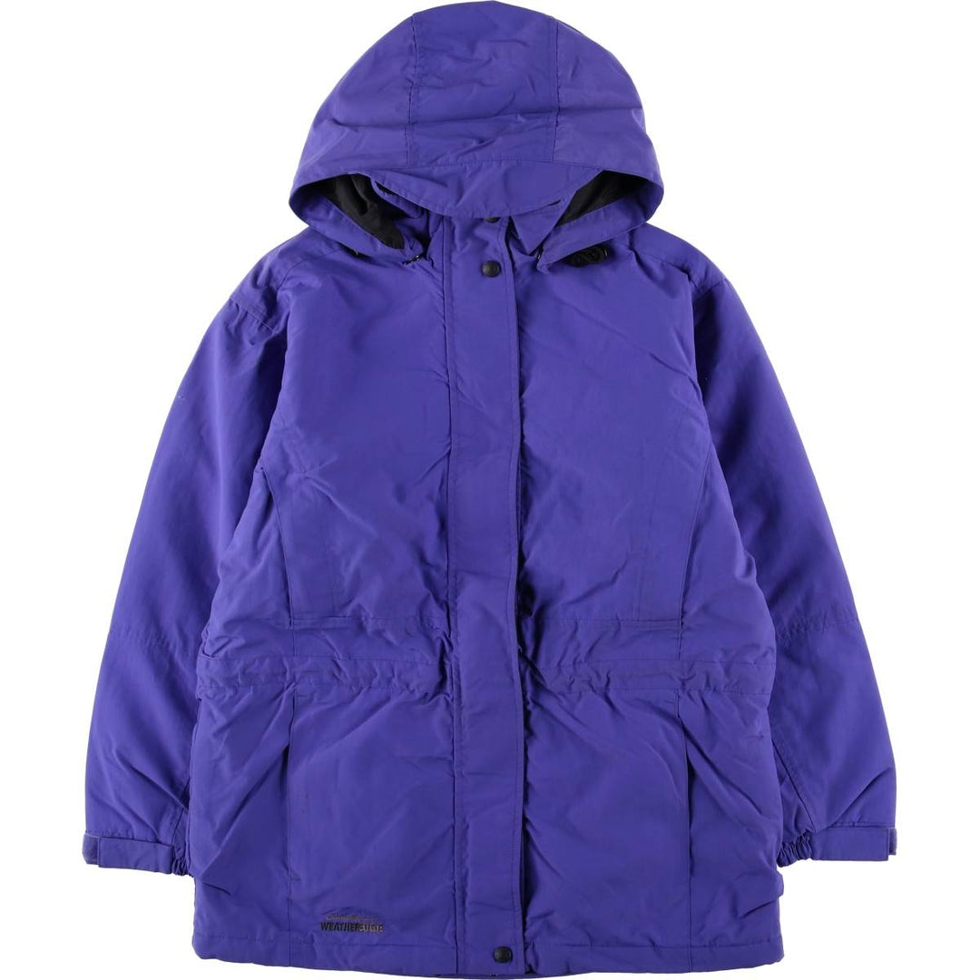 Vintage 90'S Eddie Bauer padded mountain parka, shell jacket, and puffer jacket, size S, women's. Nylon purple type Vintage Second Hand