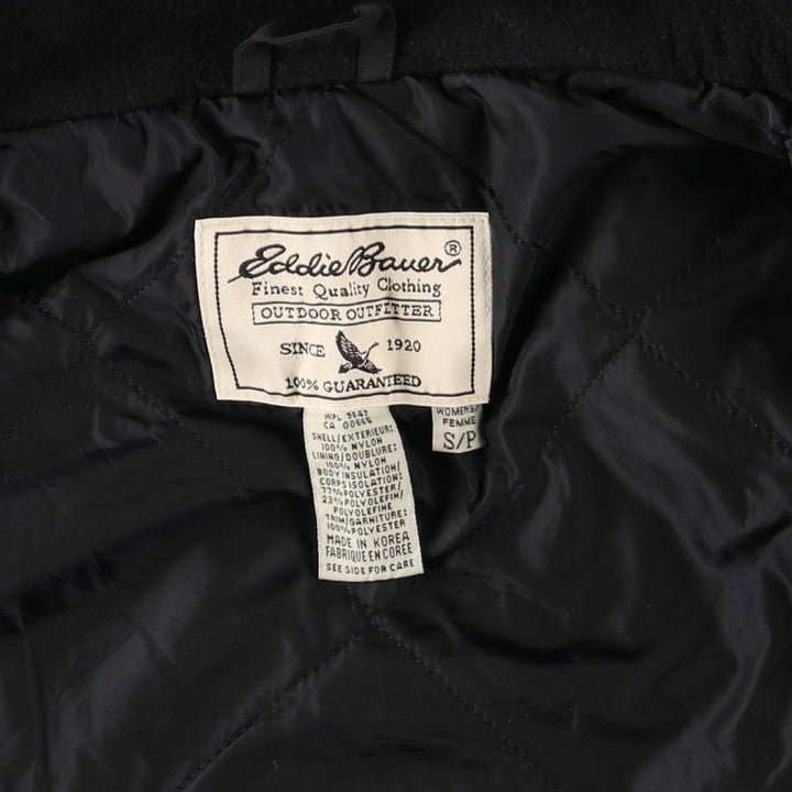 Vintage 90'S Eddie Bauer padded mountain parka, shell jacket, and puffer jacket, size S, women's. Nylon purple type Vintage Second Hand