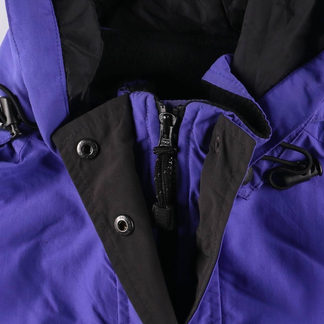 Vintage 90'S Eddie Bauer padded mountain parka, shell jacket, and puffer jacket, size S, women's. Nylon purple type Vintage Second Hand