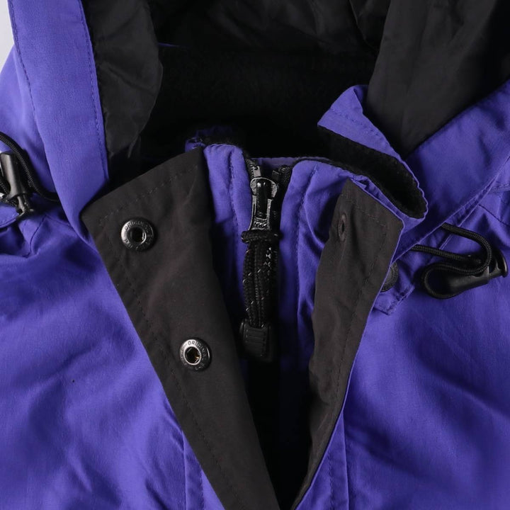 Vintage 90'S Eddie Bauer padded mountain parka, shell jacket, and puffer jacket, size S, women's. Nylon purple type Vintage Second Hand