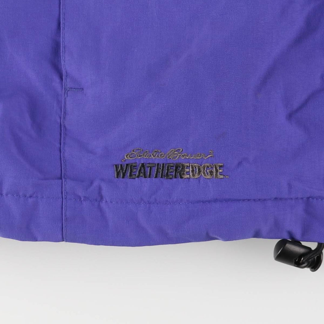 Vintage 90'S Eddie Bauer padded mountain parka, shell jacket, and puffer jacket, size S, women's. Nylon purple type Vintage Second Hand