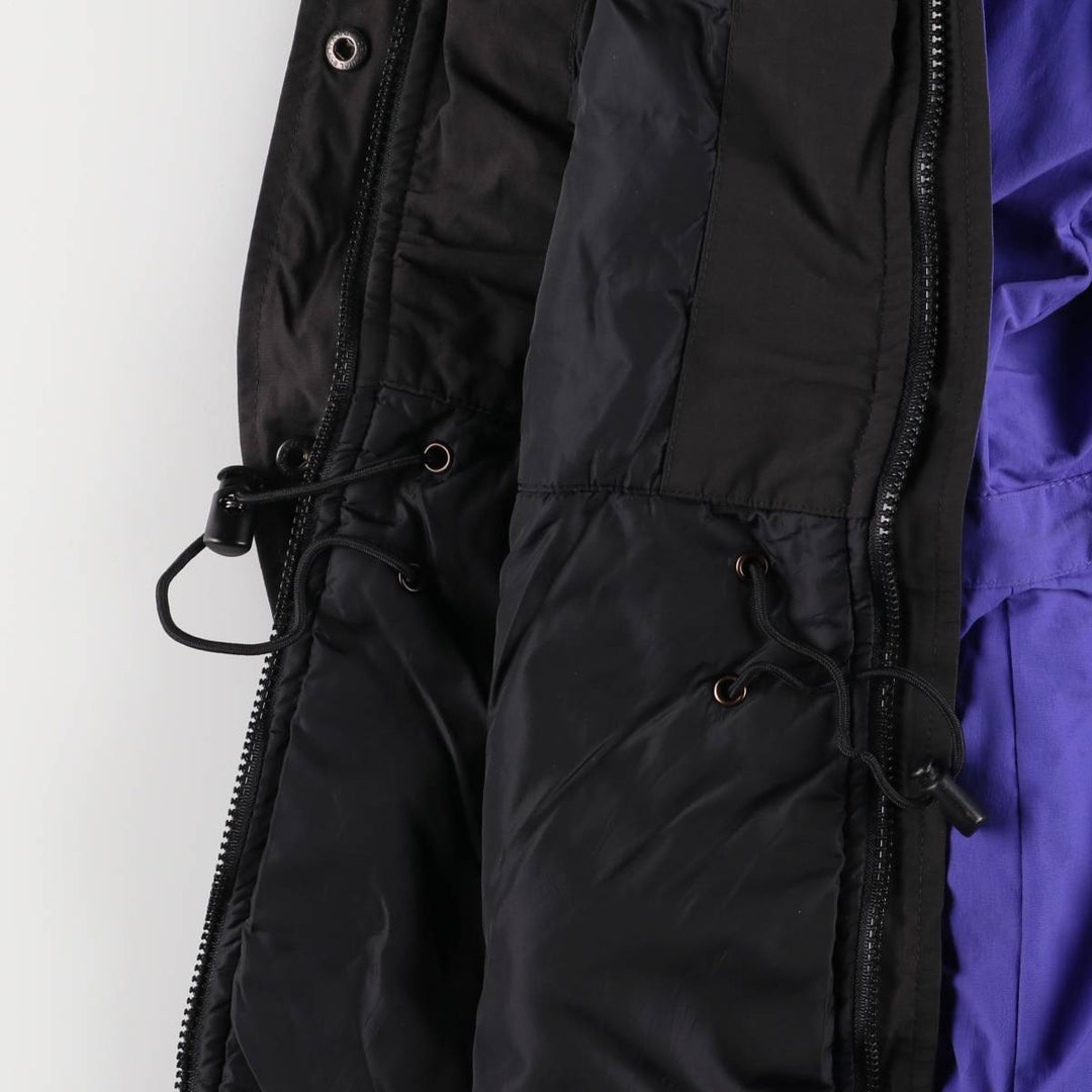 Vintage 90'S Eddie Bauer padded mountain parka, shell jacket, and puffer jacket, size S, women's. Nylon purple type Vintage Second Hand