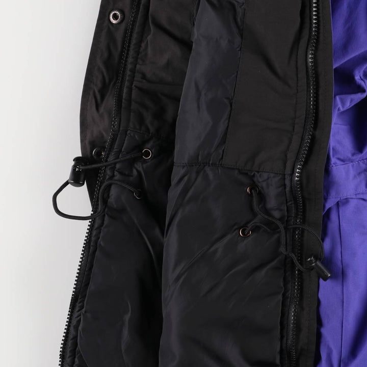 Vintage 90'S Eddie Bauer padded mountain parka, shell jacket, and puffer jacket, size S, women's. Nylon purple type Vintage Second Hand