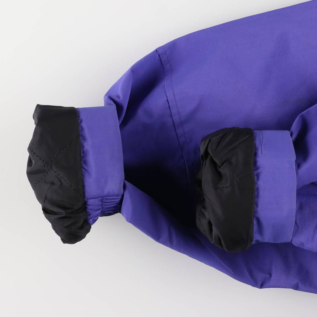 Vintage 90'S Eddie Bauer padded mountain parka, shell jacket, and puffer jacket, size S, women's. Nylon purple type Vintage Second Hand