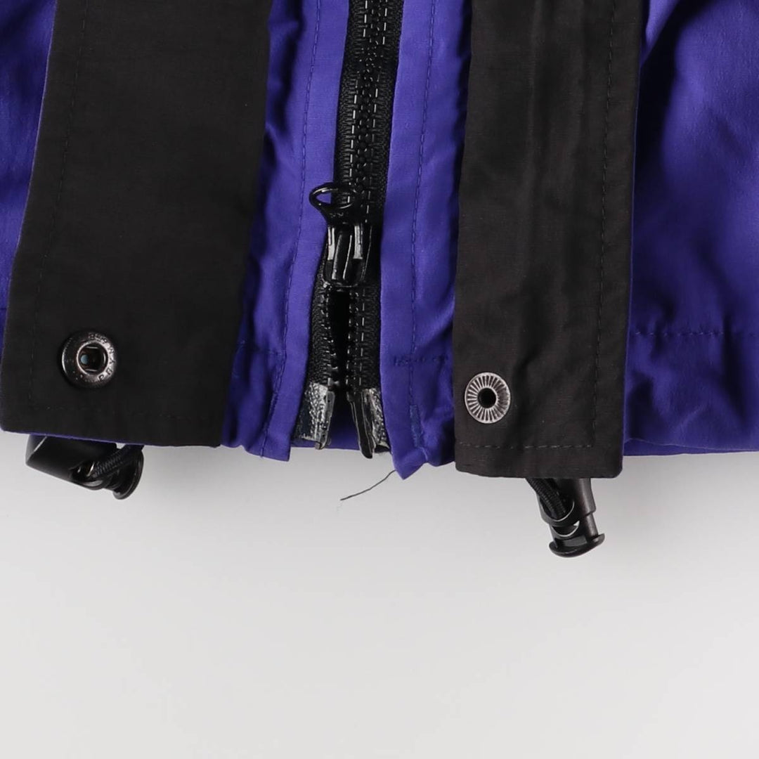 Vintage 90'S Eddie Bauer padded mountain parka, shell jacket, and puffer jacket, size S, women's. Nylon purple type Vintage Second Hand