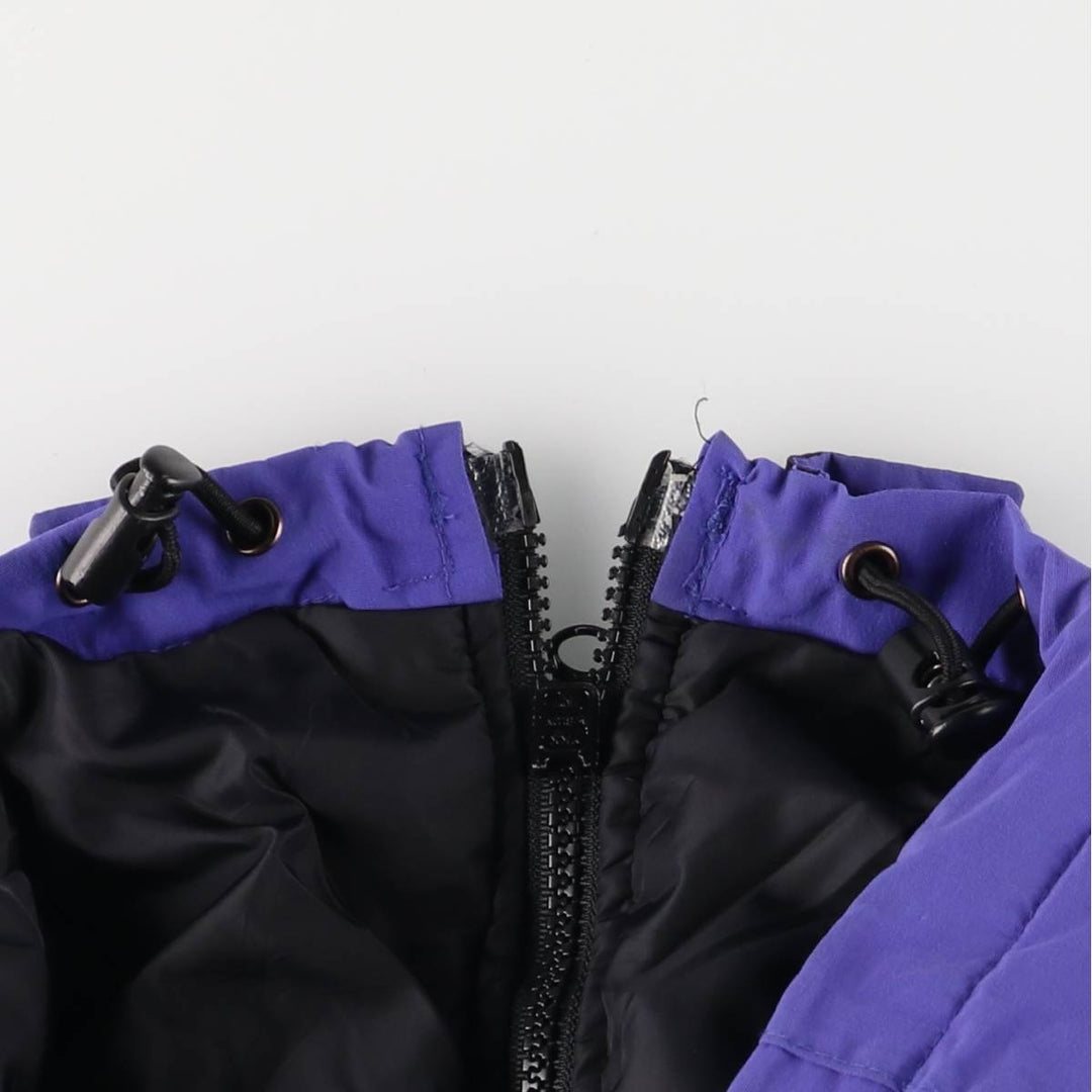 Vintage 90'S Eddie Bauer padded mountain parka, shell jacket, and puffer jacket, size S, women's. Nylon purple type Vintage Second Hand