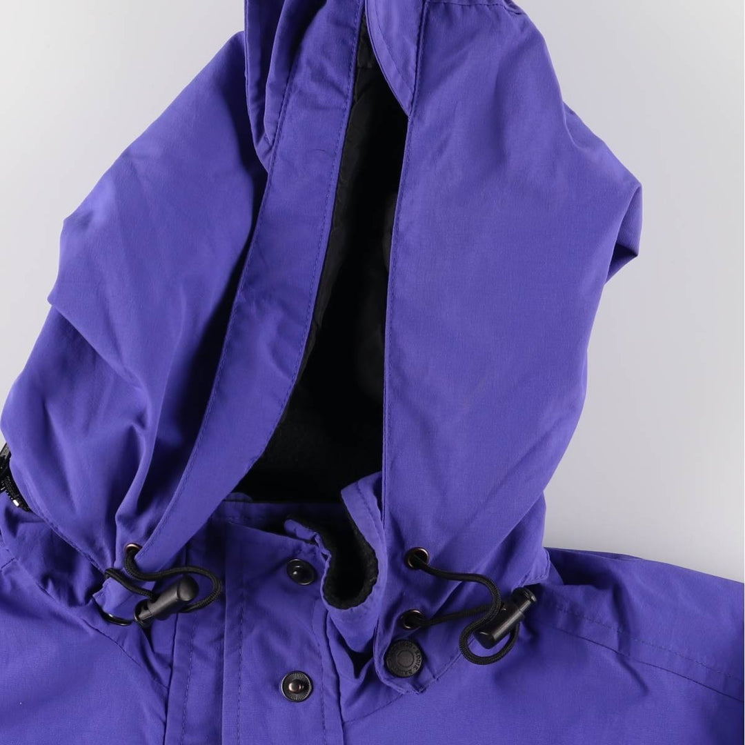 Vintage 90'S Eddie Bauer padded mountain parka, shell jacket, and puffer jacket, size S, women's. Nylon purple type Vintage Second Hand
