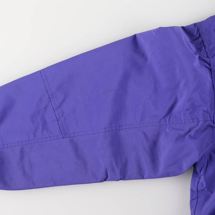 Vintage 90'S Eddie Bauer padded mountain parka, shell jacket, and puffer jacket, size S, women's. Nylon purple type Vintage Second Hand