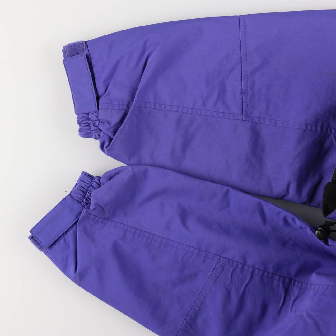 Vintage 90'S Eddie Bauer padded mountain parka, shell jacket, and puffer jacket, size S, women's. Nylon purple type Vintage Second Hand