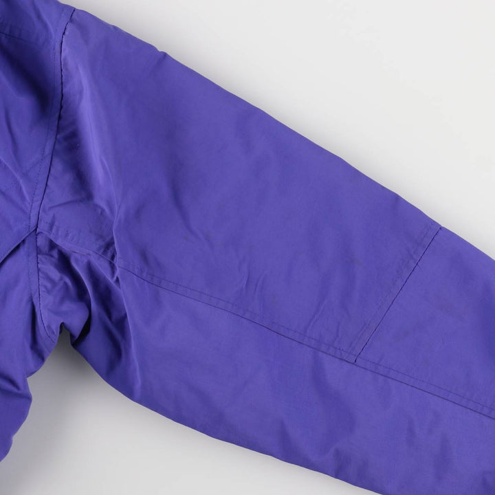 Vintage 90'S Eddie Bauer padded mountain parka, shell jacket, and puffer jacket, size S, women's. Nylon purple type Vintage Second Hand