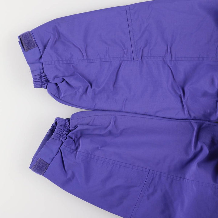 Vintage 90'S Eddie Bauer padded mountain parka, shell jacket, and puffer jacket, size S, women's. Nylon purple type Vintage Second Hand