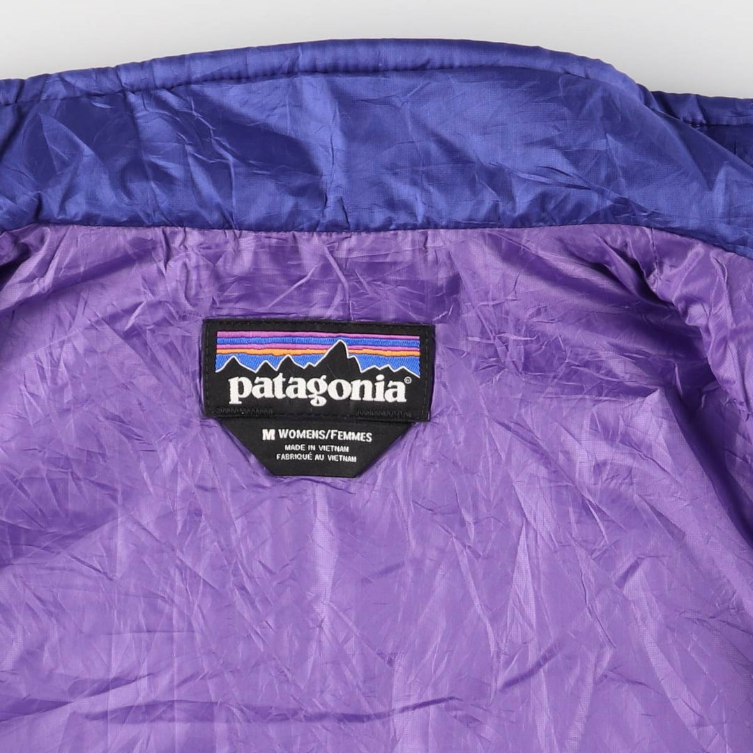 Patagonia 84216FA14 Padded Mountain Jacket, Shell Jacket, Puffer Jacket, Women's Size M polyester Purple type blue-purple Vintage Second Hand
