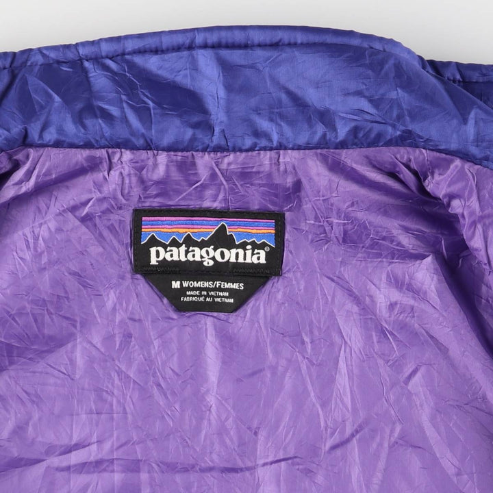 Patagonia 84216FA14 Padded Mountain Jacket, Shell Jacket, Puffer Jacket, Women's Size M polyester Purple type blue-purple Vintage Second Hand