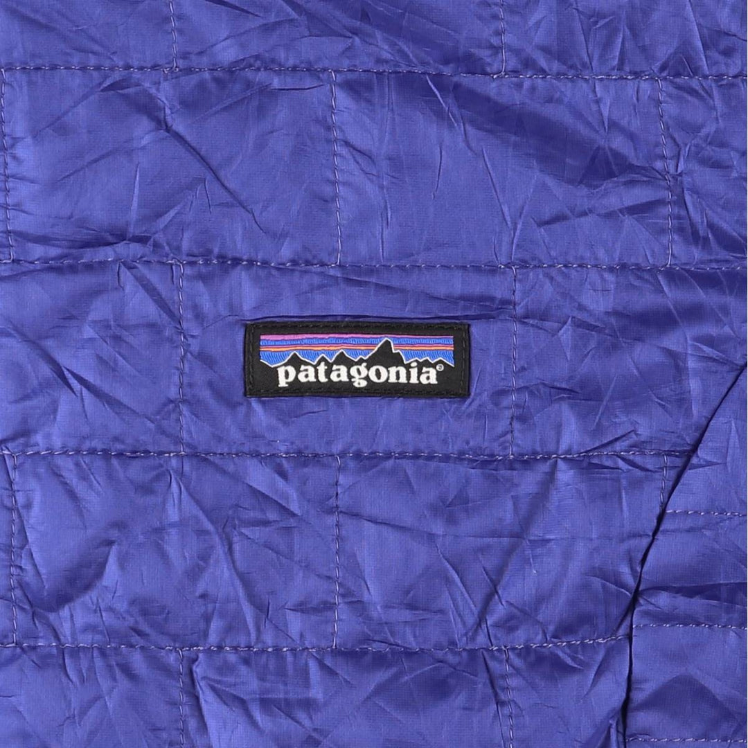Patagonia 84216FA14 Padded Mountain Jacket, Shell Jacket, Puffer Jacket, Women's Size M polyester Purple type blue-purple Vintage Second Hand