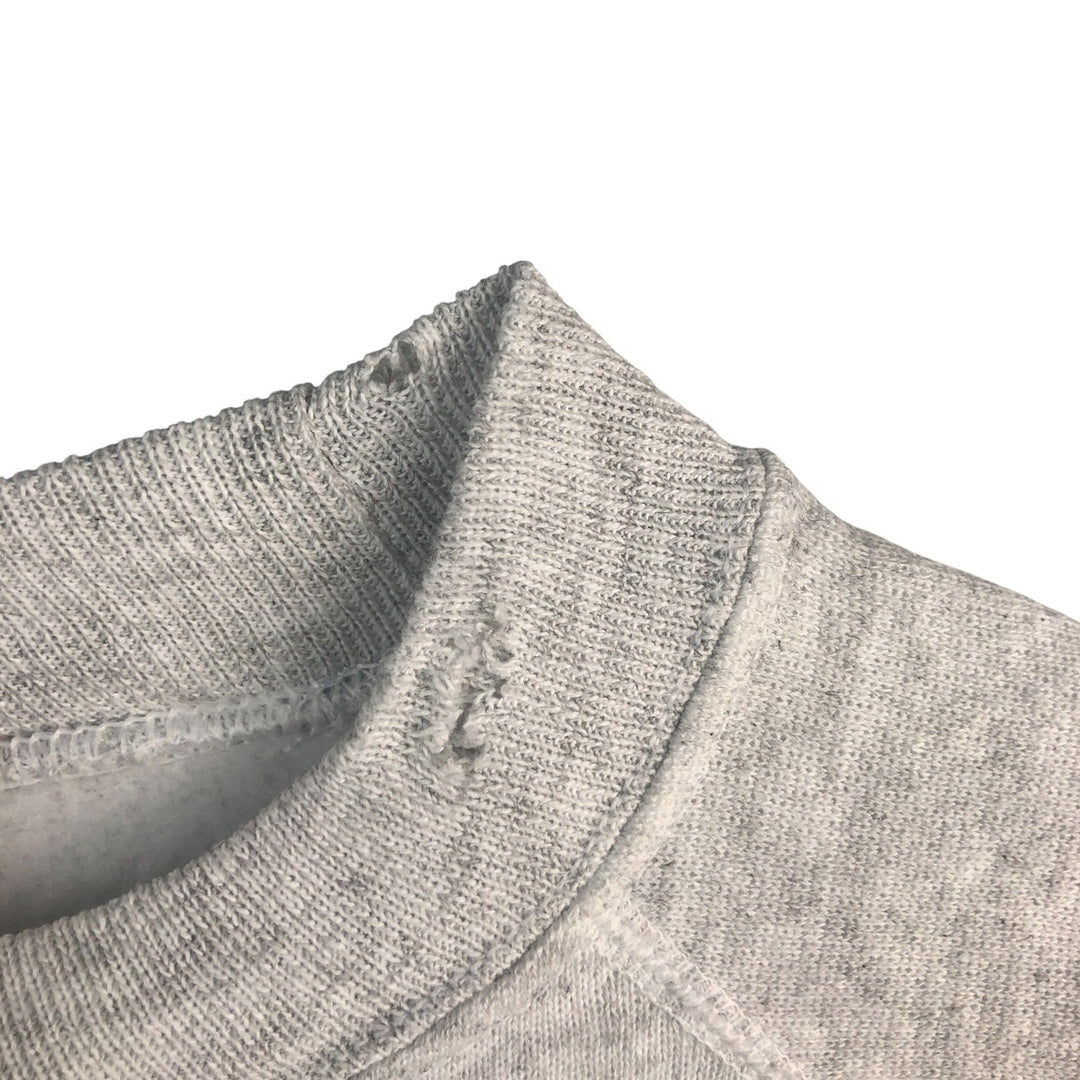 Vintage 90s-00'S Hanes printed sweatshirt, made in the USA, size L, men's cotton gray type Vintage Second Hand