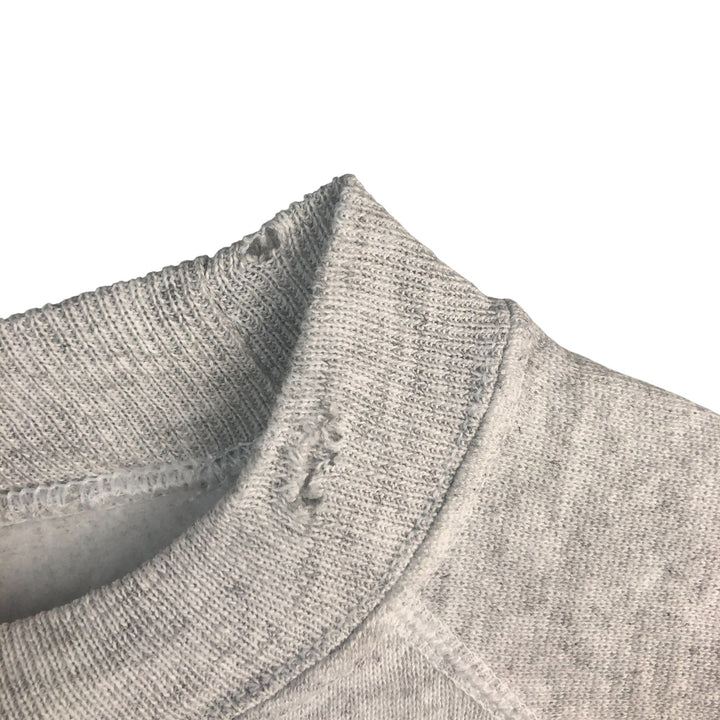 Vintage 90s-00'S Hanes printed sweatshirt, made in the USA, size L, men's cotton gray type Vintage Second Hand