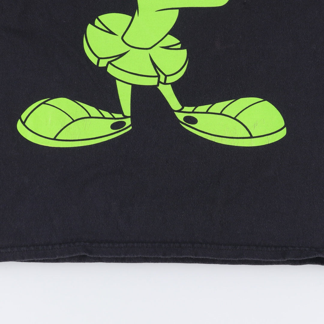 LOONEY TUNES Character Print T-Shirt, Made in USA, Men's Size Medium cotton black type Vintage Second Hand