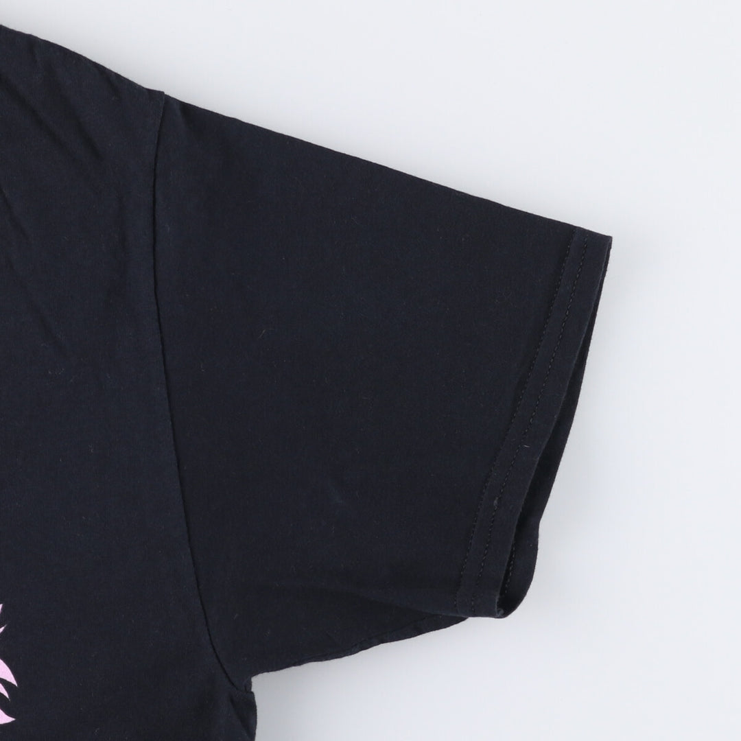 FRUIT OF THE LOOM HUNTERxHUNTER Anime Character Print T-Shirt, Men's Size M cotton black type Vintage Second Hand