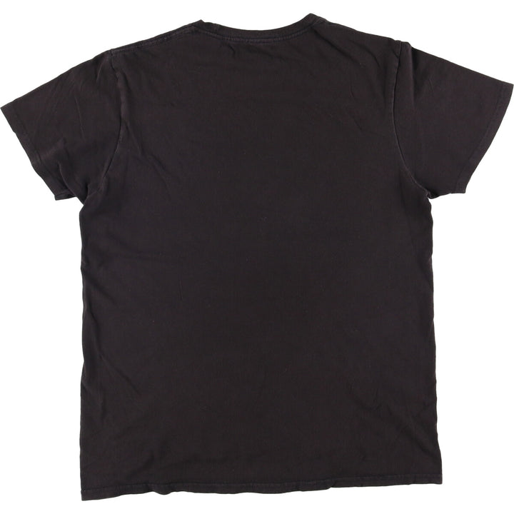 POKEMON Gengar character print T-shirt, men's size M cotton black type Vintage Second Hand