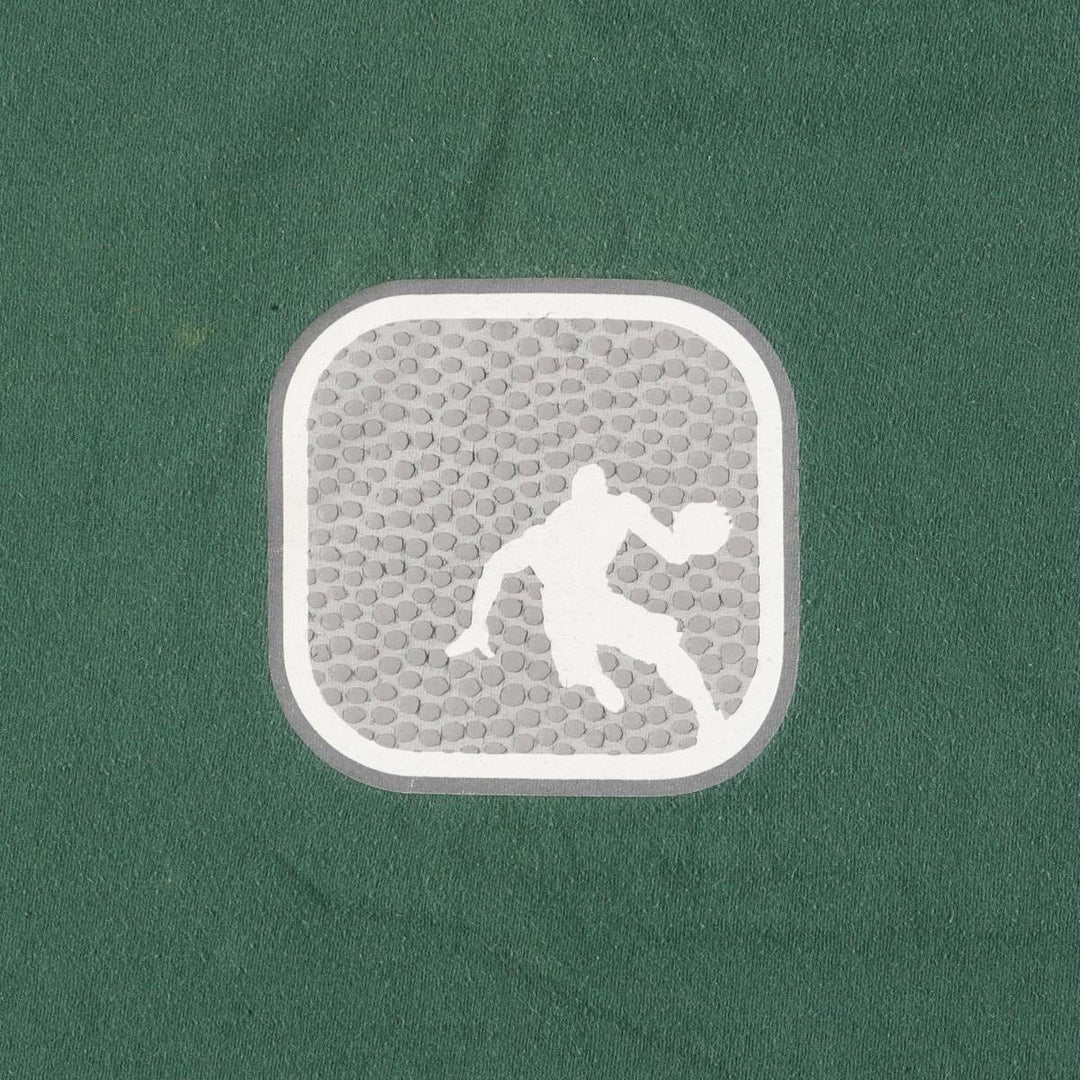 AND 1 Logo Print T-Shirt, Made in USA, Men's Size Small cotton green type Vintage Second Hand