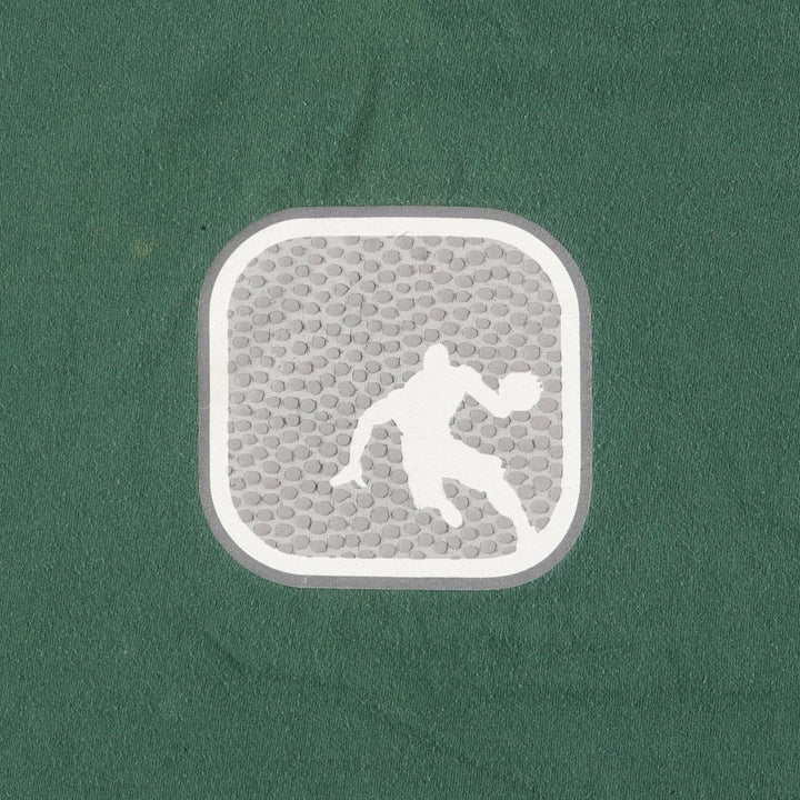 AND 1 Logo Print T-Shirt, Made in USA, Men's Size Small cotton green type Vintage Second Hand