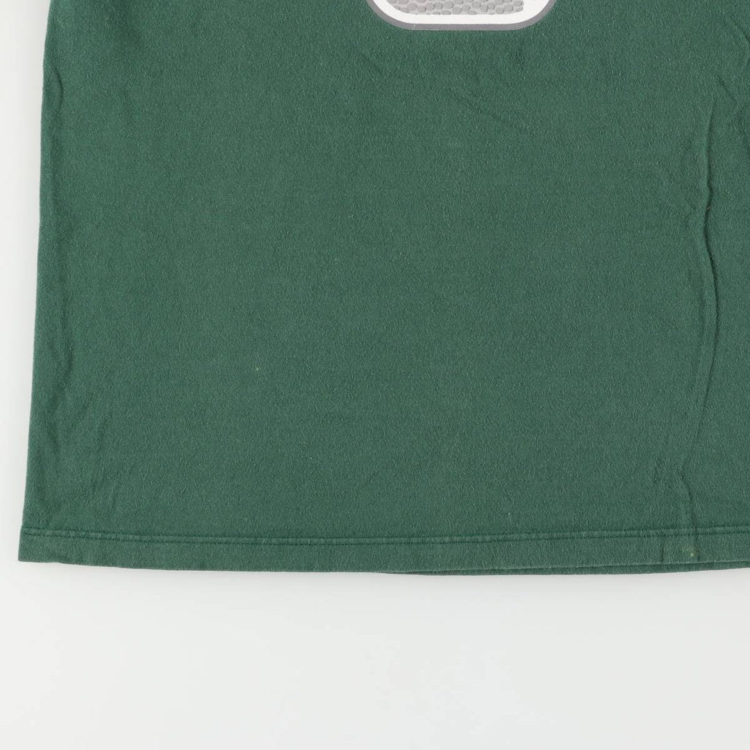 AND 1 Logo Print T-Shirt, Made in USA, Men's Size Small cotton green type Vintage Second Hand