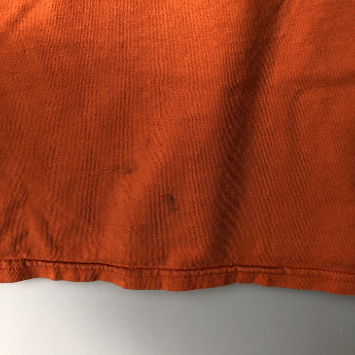 Vintage 2000'S Nike Team One-Point Logo T-Shirt, Men's XL cotton orange type Vintage Second Hand