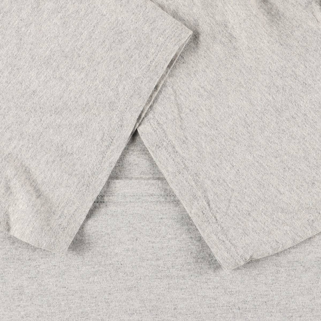 Vintage 90'S Nike print T-shirt, size L, men's cotton gray type Vintage Second Hand