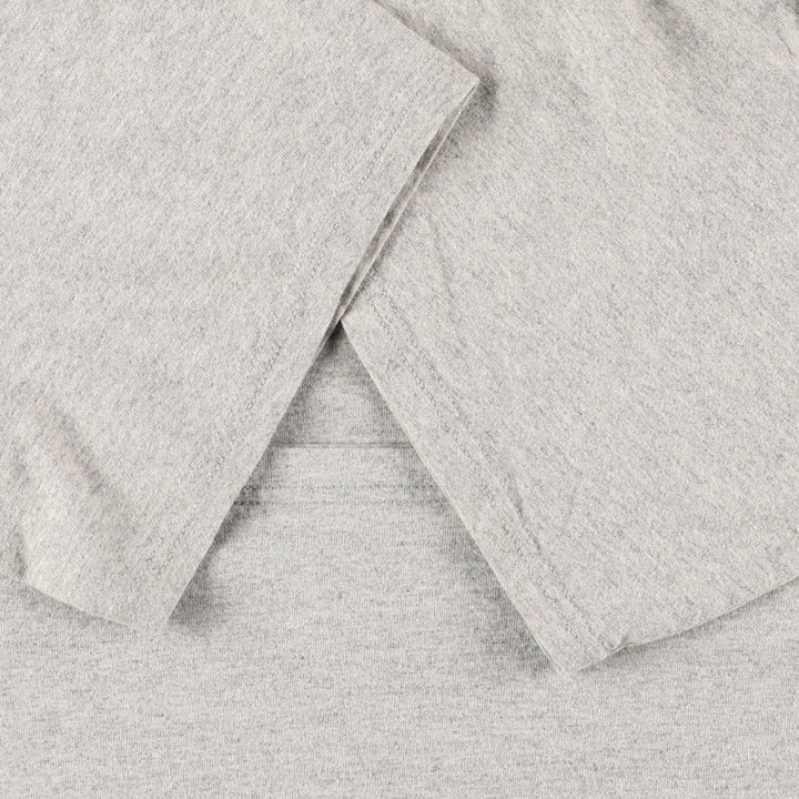 Vintage 90'S Nike print T-shirt, size L, men's cotton gray type Vintage Second Hand