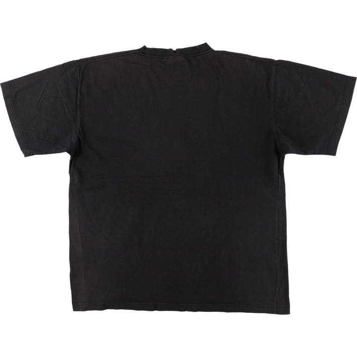 Reebok One-Point Logo T-Shirt, Men's XL cotton black type Vintage Second Hand