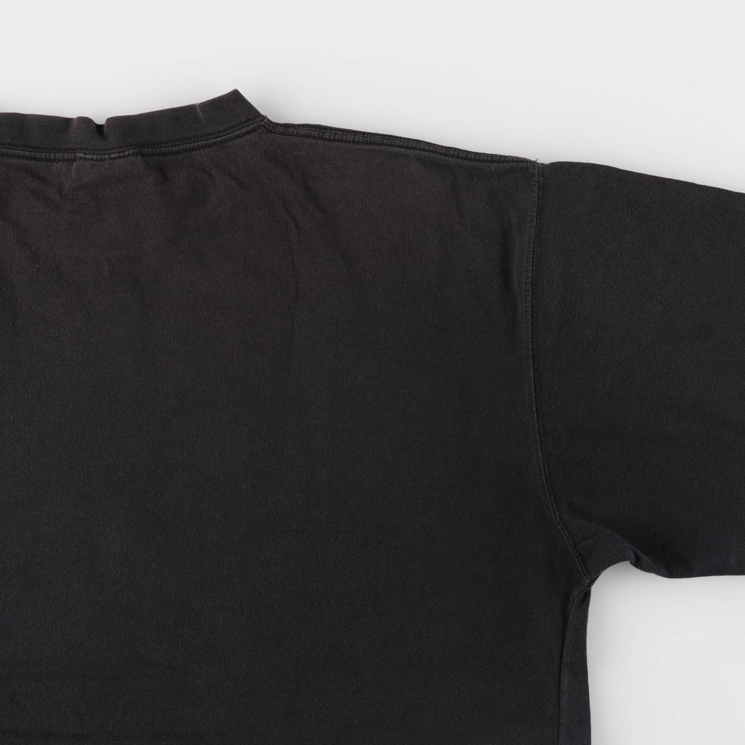 Reebok One-Point Logo T-Shirt, Men's XL cotton black type Vintage Second Hand