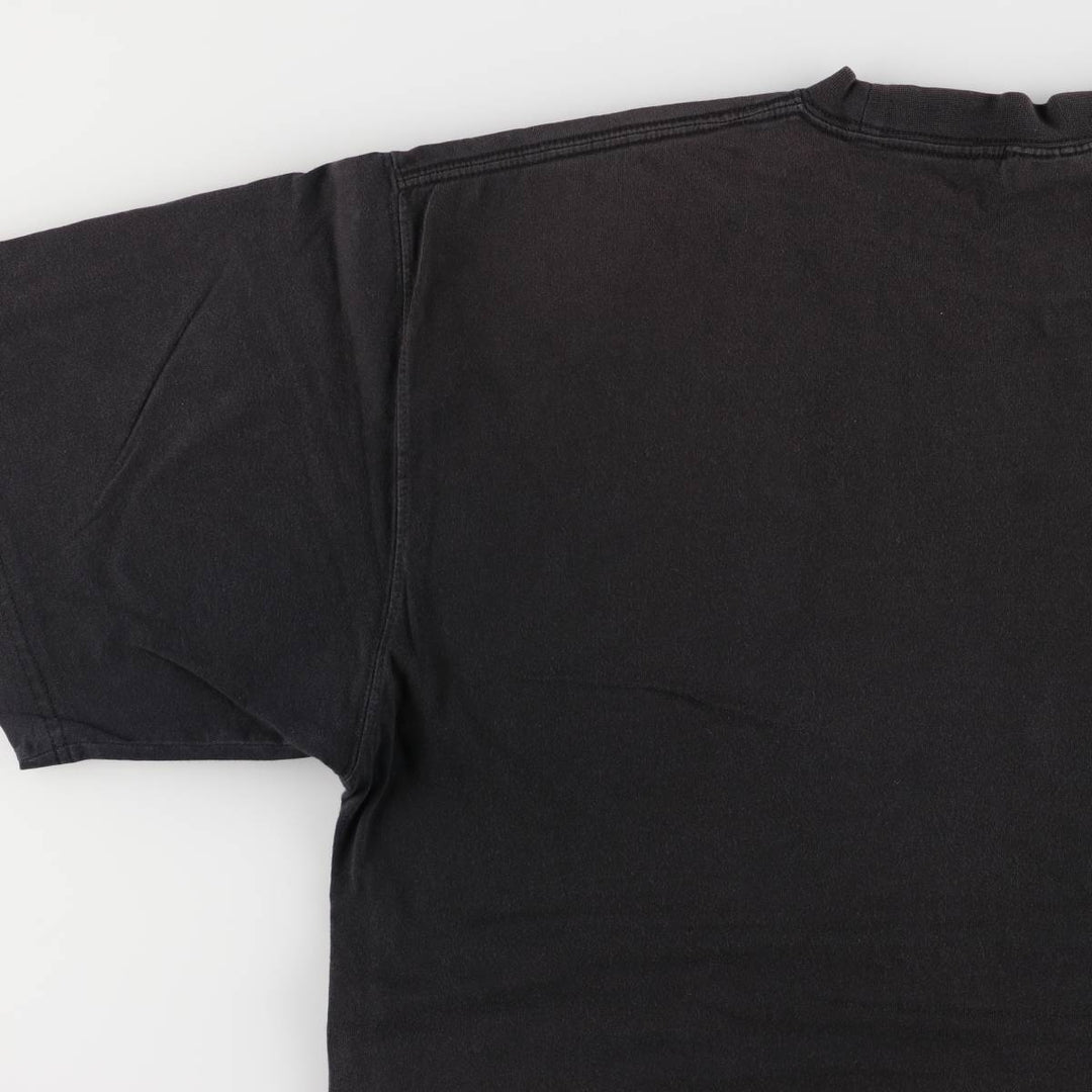 Reebok One-Point Logo T-Shirt, Men's XL cotton black type Vintage Second Hand