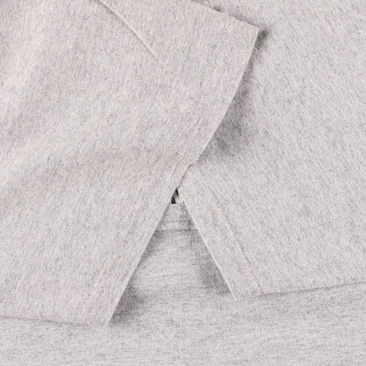 00'S Adidas logo print T-shirt, men's size L cotton gray type Vintage Second Hand