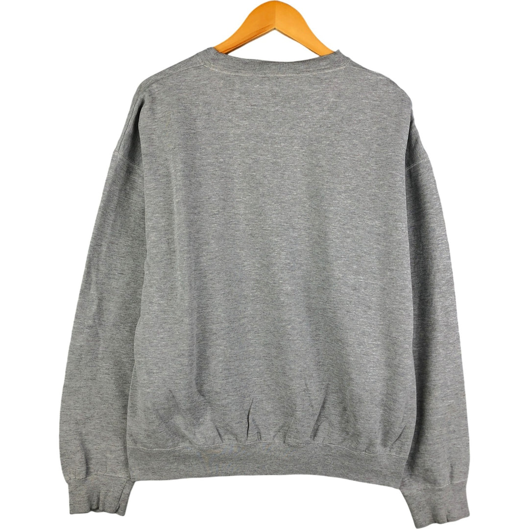 Ralph Lauren CHAPS logo sweatshirt, men's size L cotton gray type Vintage Second Hand