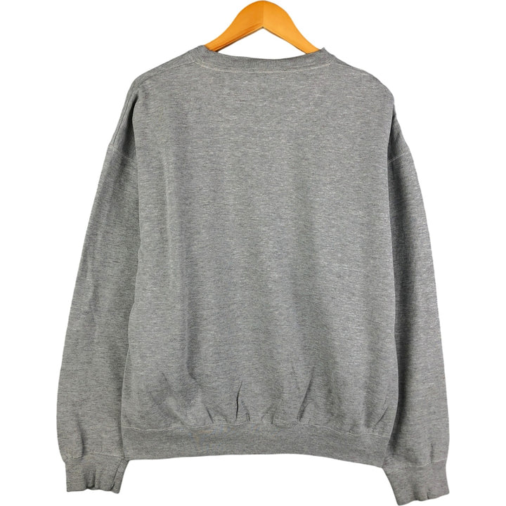 Ralph Lauren CHAPS logo sweatshirt, men's size L cotton gray type Vintage Second Hand
