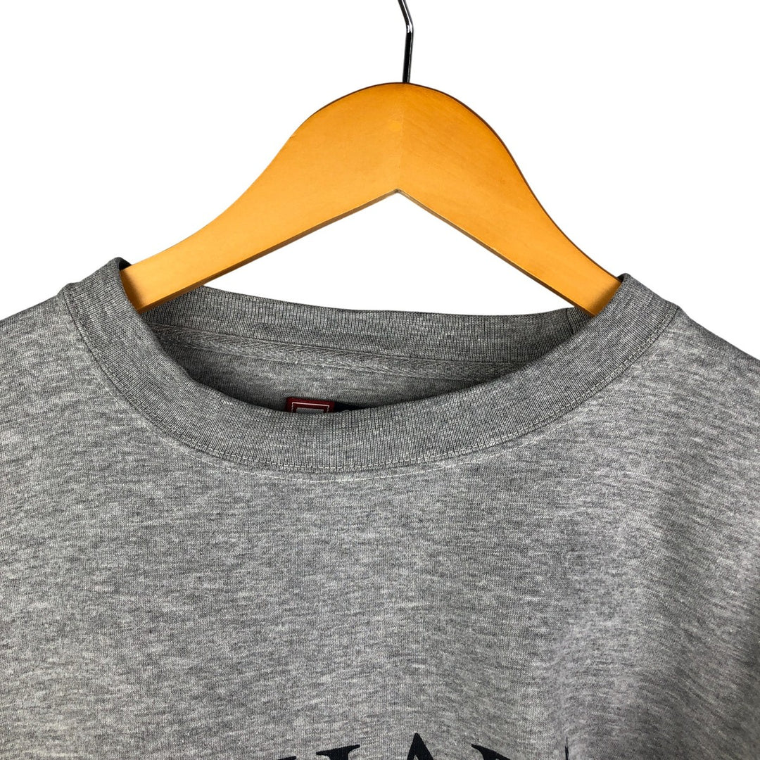 Ralph Lauren CHAPS logo sweatshirt, men's size L cotton gray type Vintage Second Hand