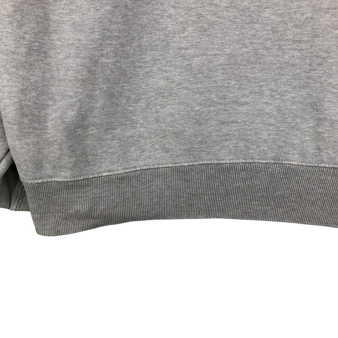 90'S GAP Old Gap Logo Sweatshirt Trainer Men's L Size Vintage cotton gray type Vintage Second Hand