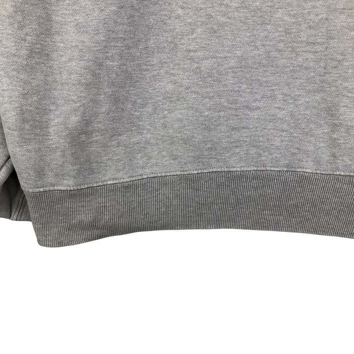 90'S GAP Old Gap Logo Sweatshirt Trainer Men's L Size Vintage cotton gray type Vintage Second Hand