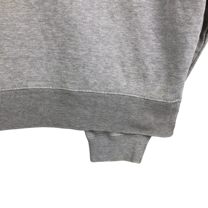 90'S GAP Old Gap Logo Sweatshirt Trainer Men's L Size Vintage cotton gray type Vintage Second Hand