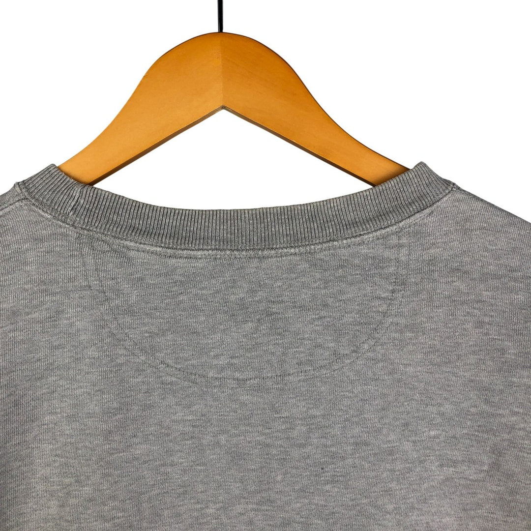 90'S GAP Old Gap Logo Sweatshirt Trainer Men's L Size Vintage cotton gray type Vintage Second Hand