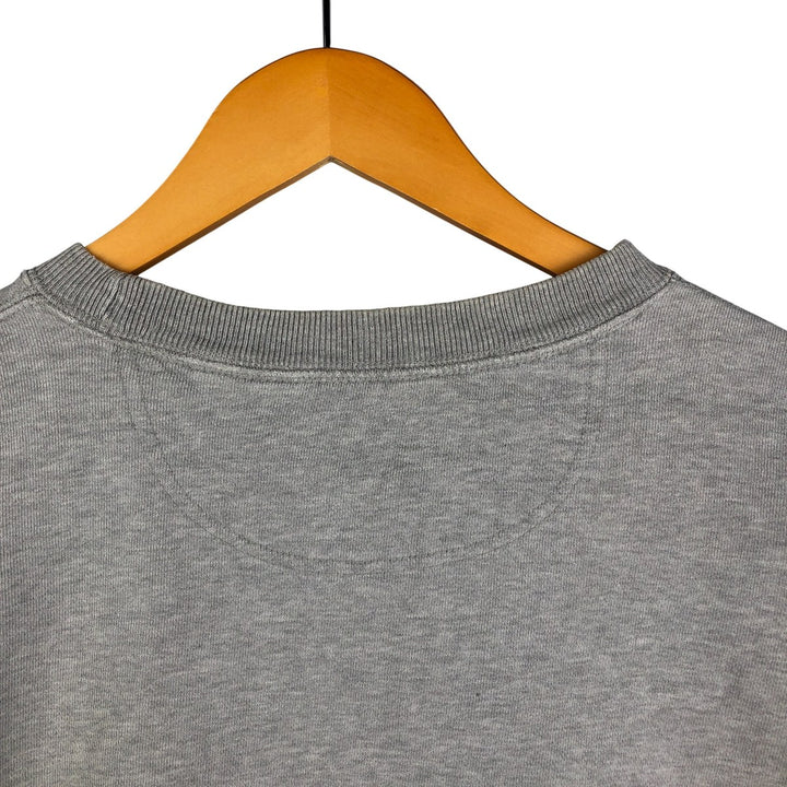 90'S GAP Old Gap Logo Sweatshirt Trainer Men's L Size Vintage cotton gray type Vintage Second Hand