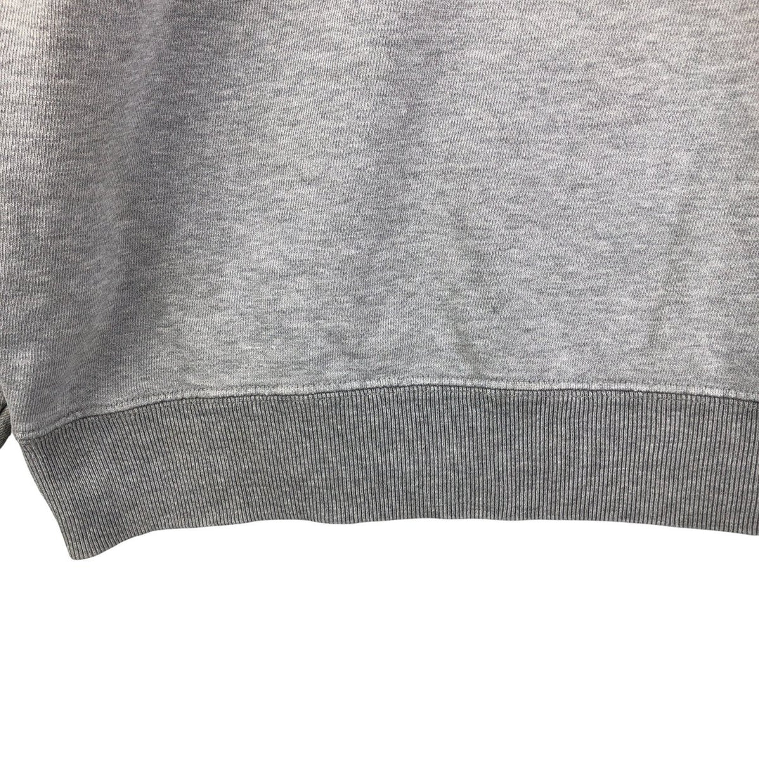 90'S GAP Old Gap Logo Sweatshirt Trainer Men's L Size Vintage cotton gray type Vintage Second Hand