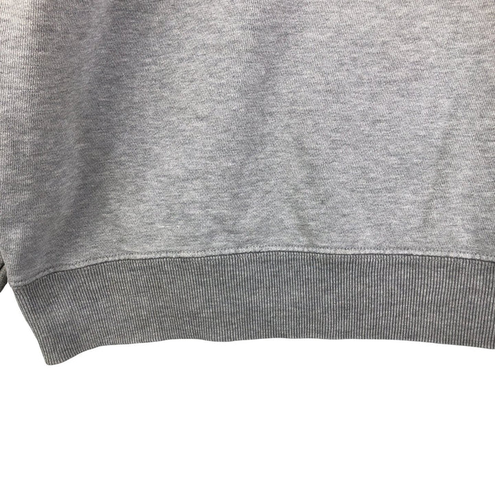 90'S GAP Old Gap Logo Sweatshirt Trainer Men's L Size Vintage cotton gray type Vintage Second Hand