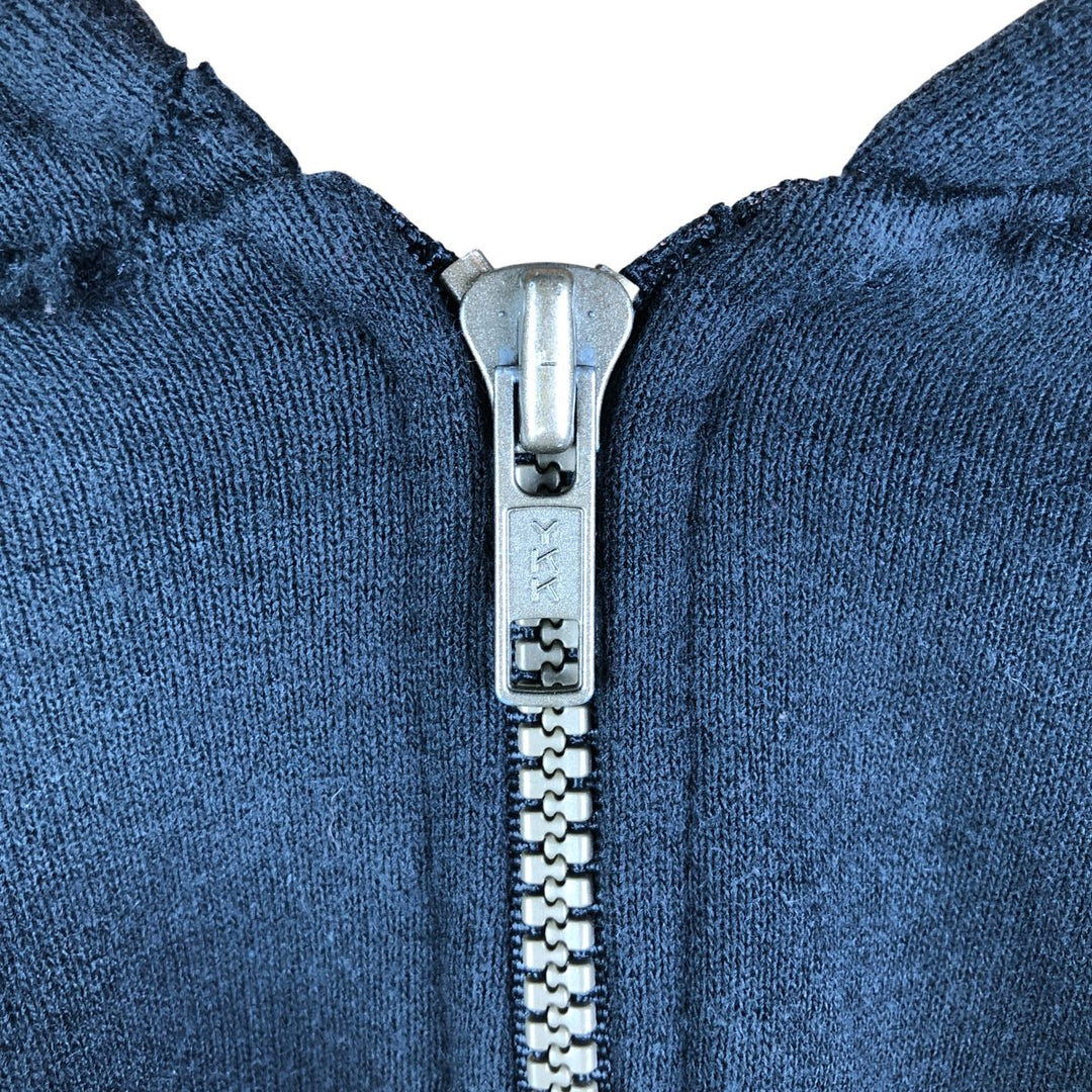 Vintage 80s-90'S Jerseys Super Sweats Half-Zip Sweatshirt, Made in USA, Men's XL cotton black type Vintage Second Hand