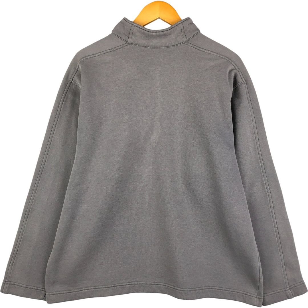 Nike MLS Chicago Fire FC Half-Zip Sweatshirt, Men's Size Medium cotton gray type Vintage Second Hand