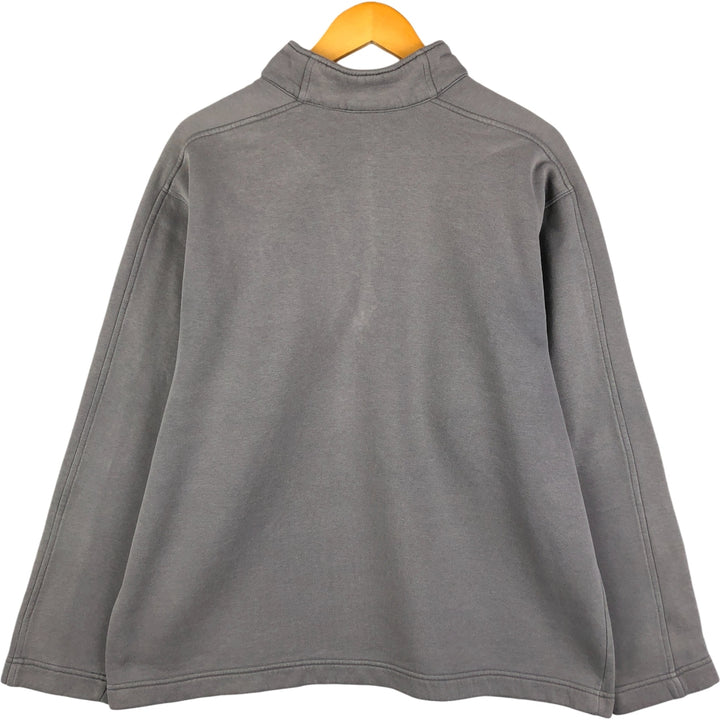 Nike MLS Chicago Fire FC Half-Zip Sweatshirt, Men's Size Medium cotton gray type Vintage Second Hand