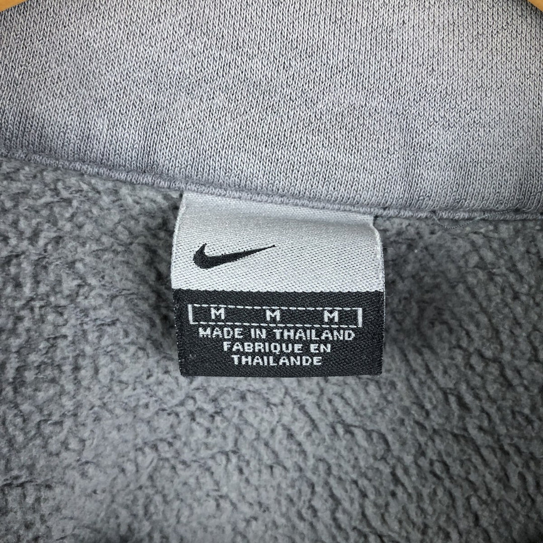 Nike MLS Chicago Fire FC Half-Zip Sweatshirt, Men's Size Medium cotton gray type Vintage Second Hand