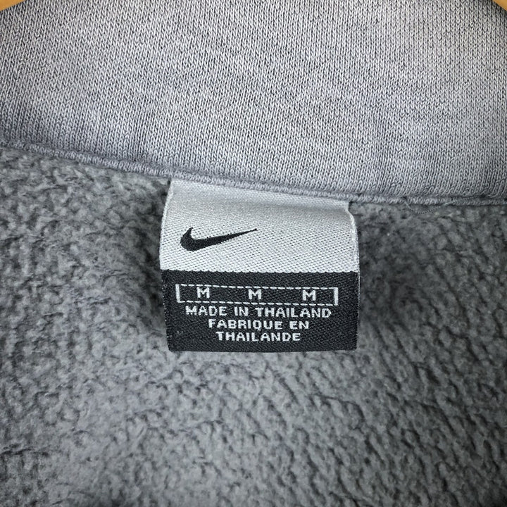 Nike MLS Chicago Fire FC Half-Zip Sweatshirt, Men's Size Medium cotton gray type Vintage Second Hand