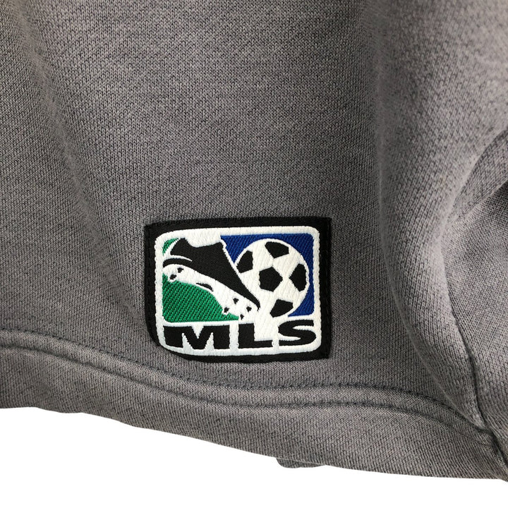 Nike MLS Chicago Fire FC Half-Zip Sweatshirt, Men's Size Medium cotton gray type Vintage Second Hand